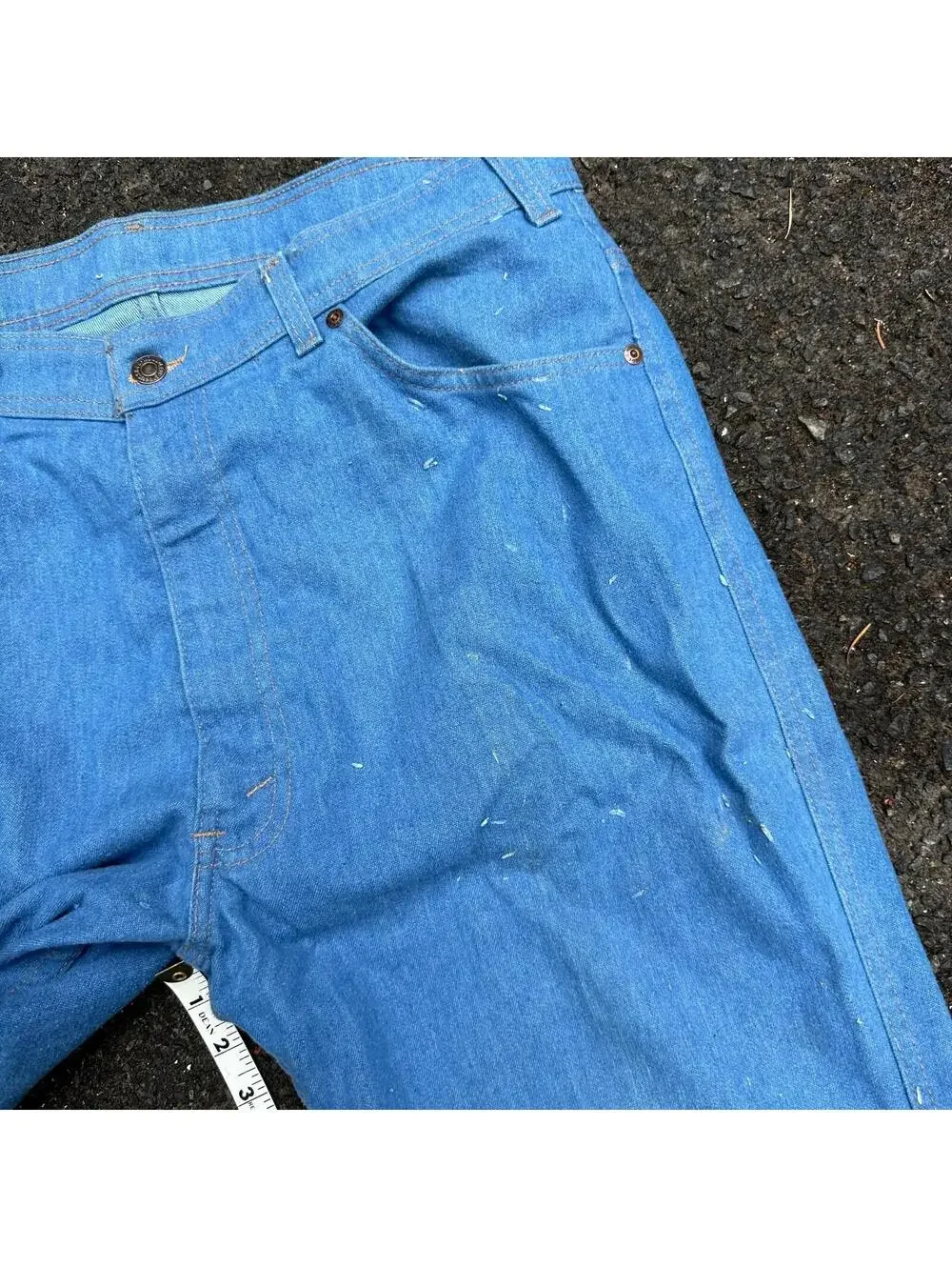 Levis VTG Orange Tab Jeans Mens 38x32 Blue 43415-4514 Fits 38x32 USA 35x31